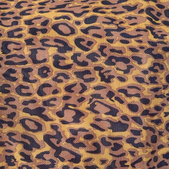Kendall & Kylie Leopard Print Swim Coverup - Picture 4 of 7